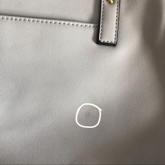 Ann Klein Satchel cream purse - Picture 8 of 10